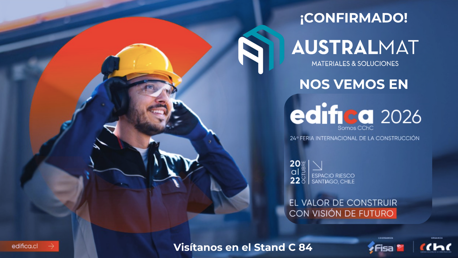 AUSTRALMAT CONFIRMADO EN EXPO EDIFICA STAND C-84