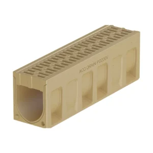 ACO Monoblock 200–300: configuraciones de alta capacidad para grandes superficies, aeropuertos, puertos, autopistas y zonas sometidas a cargas extremas.