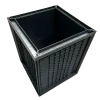 Cámara de paso modular Australmat para canalizaciones eléctricas y redes subterráneas. Disponible en Tipo B de 400 × 400 mm y Tipo C de 600 × 600 mm.
