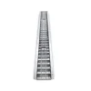 Rejilla Entramada Australmat B125 de acero galvanizado para accesos y estacionamientos. Disponible en anchos útiles de 100, 150 y 200 mm.